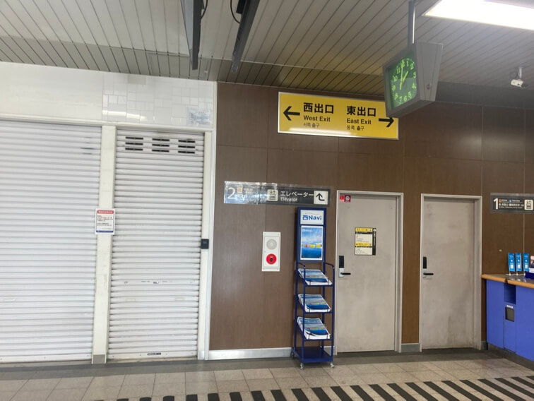 店舗までの道のり1