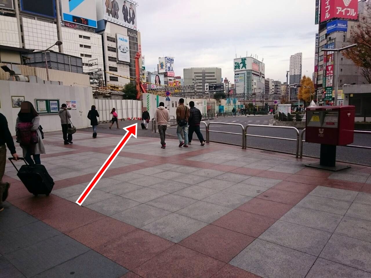店舗までの道のり2