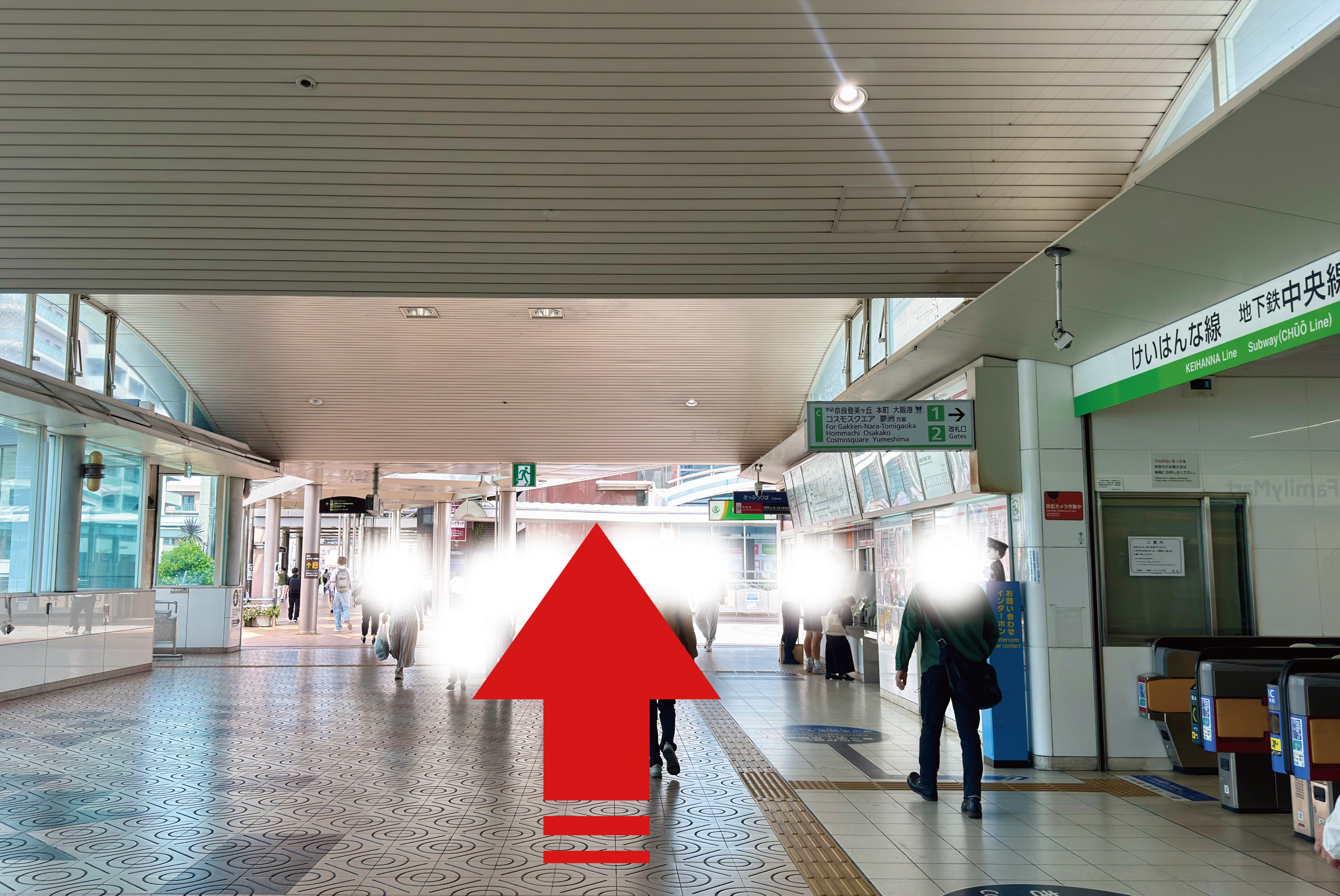 店舗までの道のり2