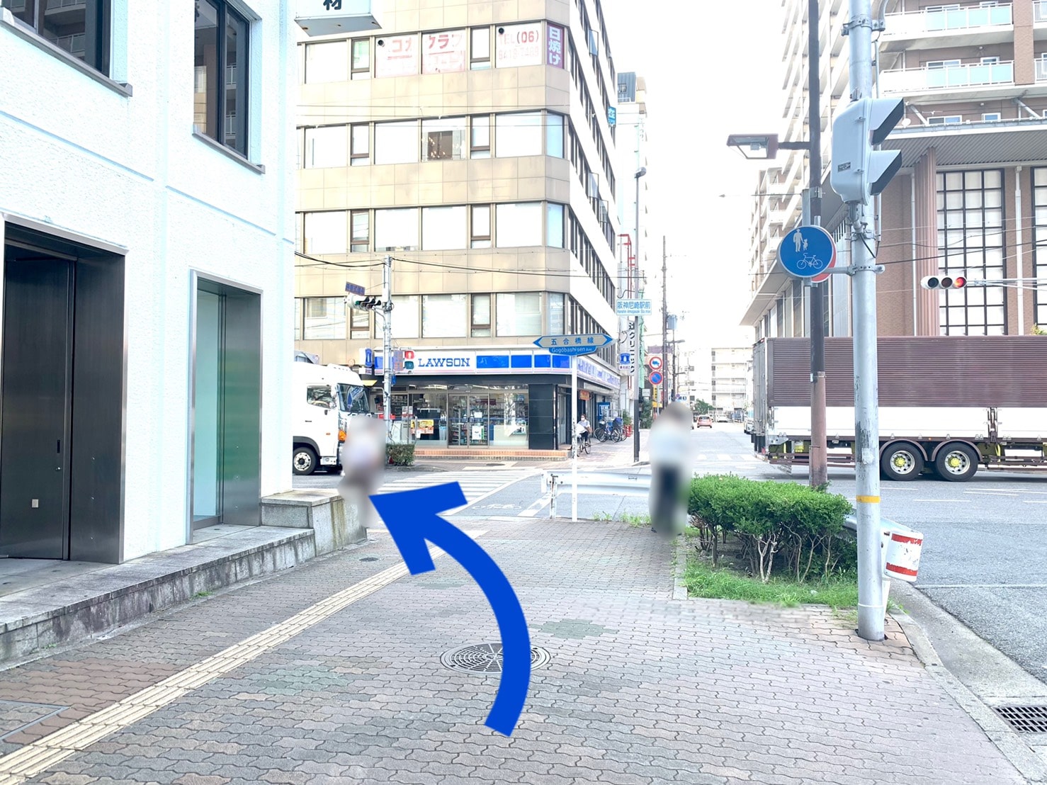店舗までの道のり4