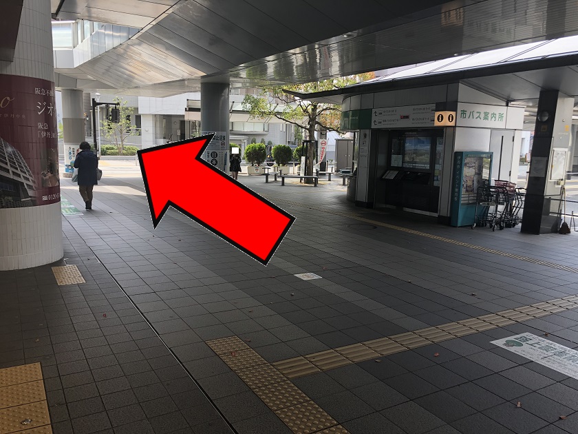 店舗までの道のり1