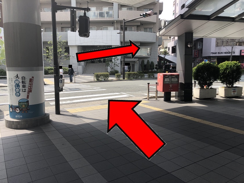 店舗までの道のり2