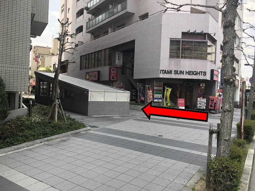 店舗までの道のり3