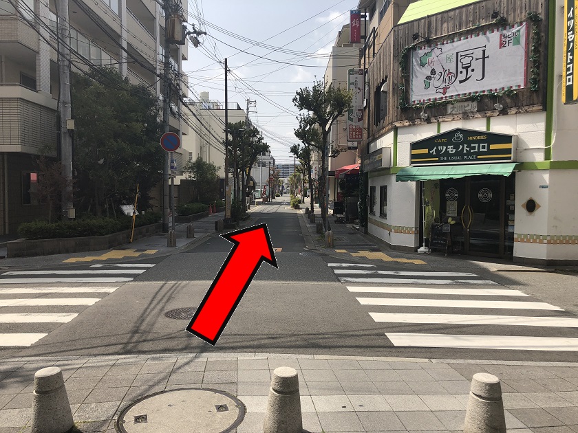 店舗までの道のり4