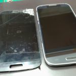 Galaxy S5(SC-04F)が画面割れ操作不可に、交換修理で使えるようになりました！