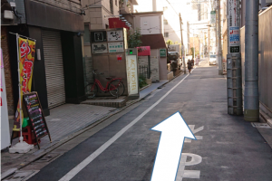 店舗までの道のり4