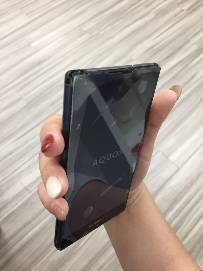 AQUOS　ZETA　基板移植　画面　修理　Android　高槻