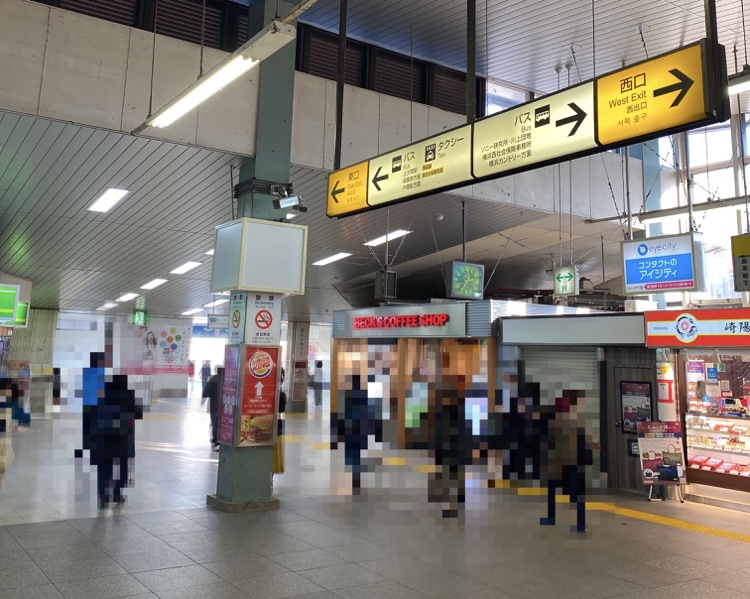 店舗までの道のり1