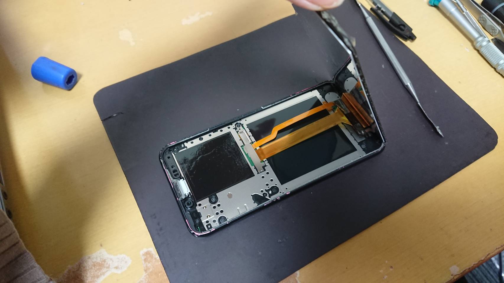 Aquossense2の画面交換を行いました Xperia Galaxy Zenfone Huawei Nexus修理のアンドロイドホスピタル