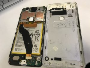 Nexus6P、劣化し過ぎなバッテリーを交換修理