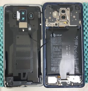 Androidスマホ修理、Huawei Mate 10 Pro、バッテリー交換、劣化、膨張