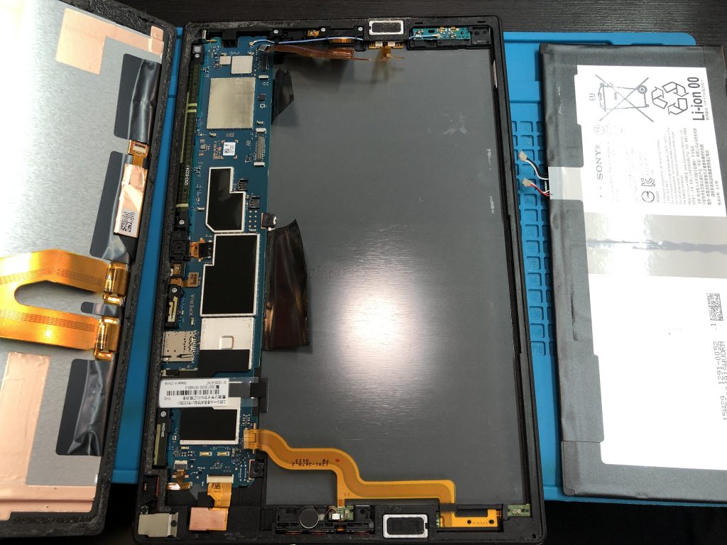 Xperia Z4 Tablet バッテリー交換修理