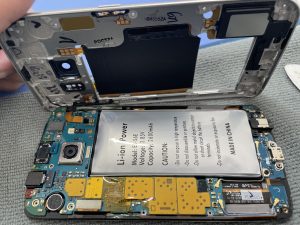 Galaxy S6 edgeバッテリー交換修理
