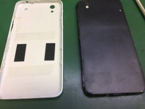 Androd One S3 水没　電源　入らない