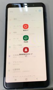 Androidスマホ修理 Galaxy A7 画面割れ 画面交換修理 スマホスピタル博多駅前店