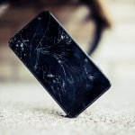 Broken,Screen,Smartphone
