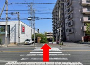 店舗までの道のり3