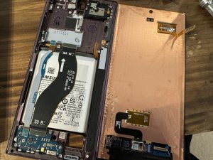 Galaxy S22 Ultra タッチパネル交換修理 山下町