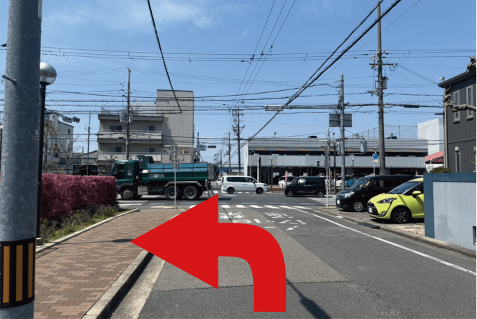 店舗までの道のり4