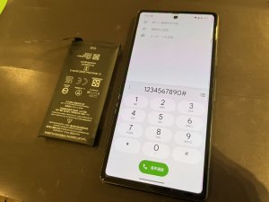Google Pixel 7a　電池交換　横浜関内