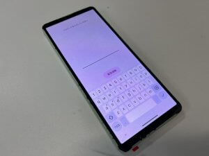 Xperia 10 V フロントパネル交換　横浜市港南区