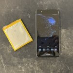 P10lite バッテリー交換後