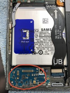 Galaxy S23 Ultra充電口交換修理