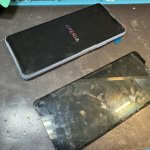 画面交換が完了し、鮮やかな液晶表示が復活したXperia 10 III