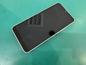 横浜市中区の店舗で受付した電源が入らず起動しないAQUOS wish