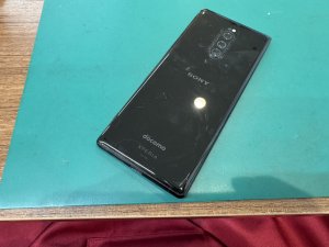 横浜市中区エリアから受付したバッテリーが劣化し電池の減りが早いXperia 1