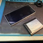 AQUOS sense6のバッテリー交換が完了した修理後の状態