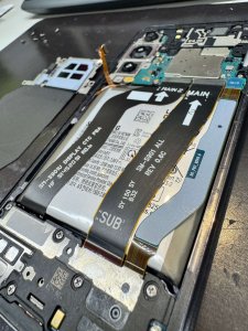 Galaxy S22 新品バッテリー装着