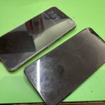 画面交換でPixel 8の見た目がきれいになった修理後の状態
